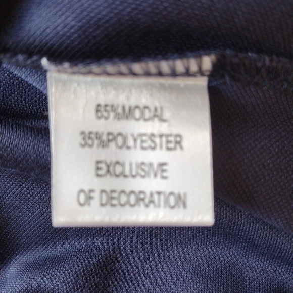 Tailorbyrd Golf Polo Shirt Men M Blue Short‎ Sleeve Casual Sporty Logo Vacations - Picture 7 of 9